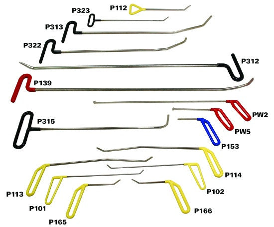 PDR Tool Set Intermediate 16 pieces