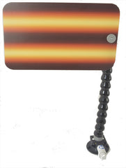 12" Amber Fire Reflector Board with Loc-Line and Suction Cup