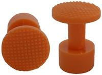 Orange Checkered 16mm Glue Tabs 10 Pack