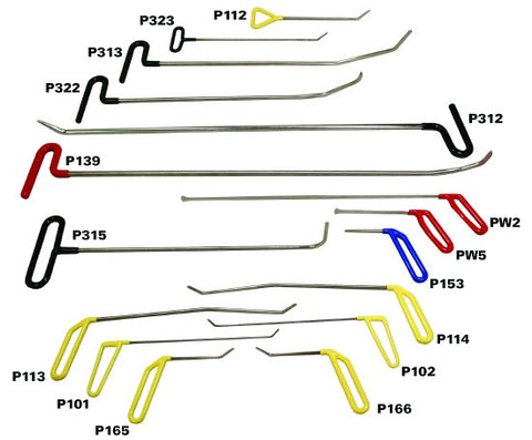 PDR Tool Set Intermediate 16 pieces